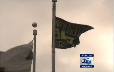 BLM Chicago Unapologitically black flag