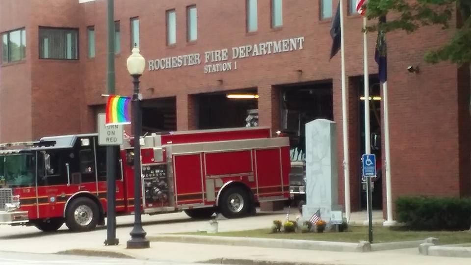 REPORT NH town replaces American flags with LGBT rainbow banners on 9/