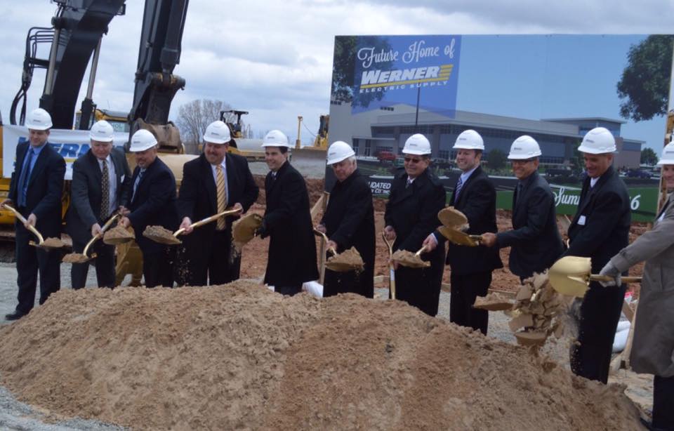 Walker Werner ground breaking