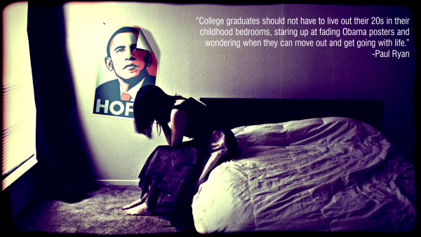 obama faded poster
