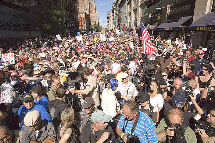 ground zero mosque protest