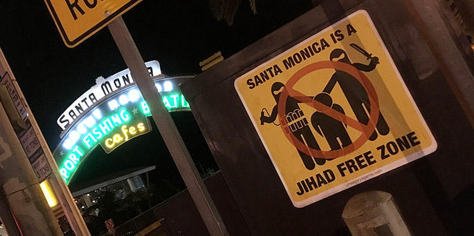 jihad free zone santa monica
