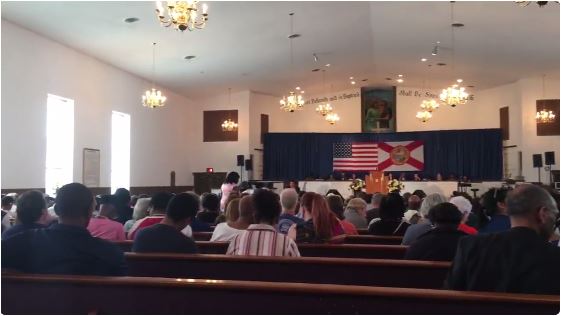 Bill Clinton Florida empty seats