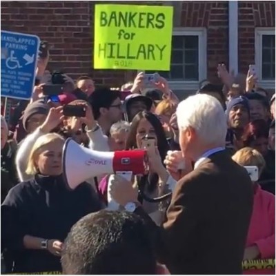 Bill Clinton electioneering