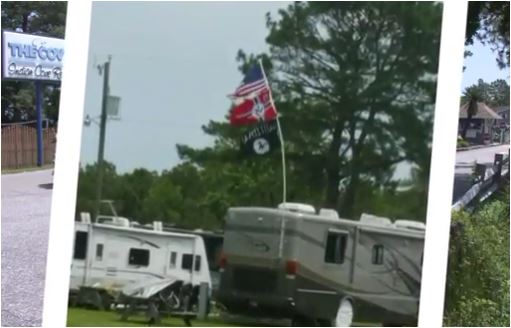 Indian Cove isis flag