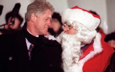Bill CLinton Santa