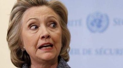 Hillary Clinton scared