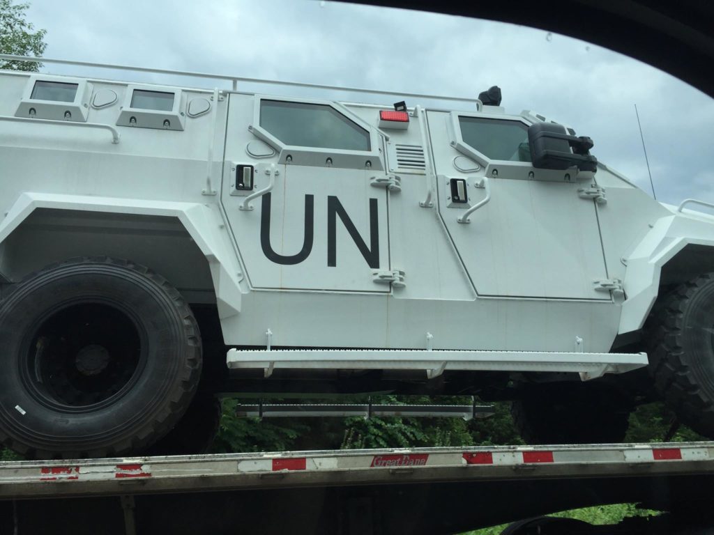 UN vehicle 3
