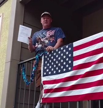 Apartment building orders tenant to take down American flag - TheAmericanMirror.com