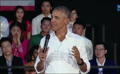 Barack Obama Laos