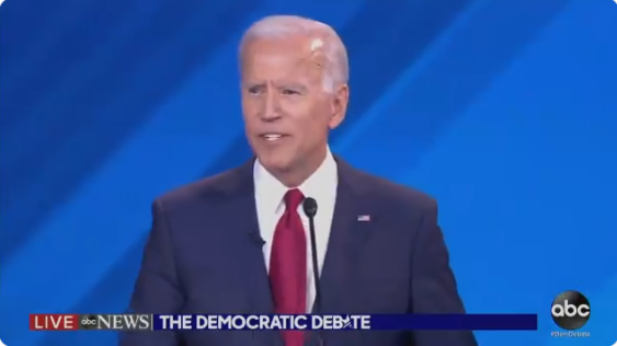 VIDEO: Biden suffers problem with teeth during Dem debate - nearly fall out of mouth? - TheAmericanMirror.com